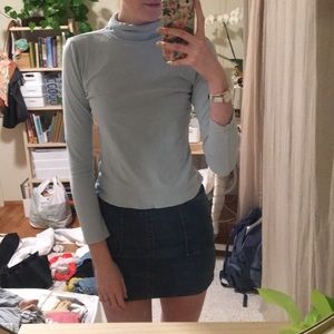Gap light blue turtleneck